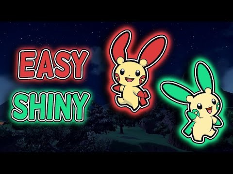FASTEST Way To Get SHINY MINUN And PLUSLE In Pokemon Scarlet And Violet DLC