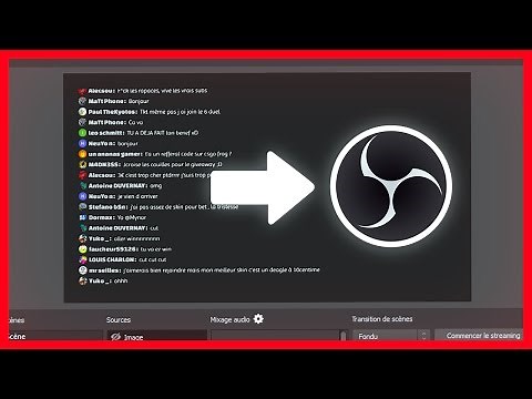 Display YouTube chat on OBS Studio