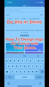 How to design a logo using canva. #highlight | PURITYs lifestyle
