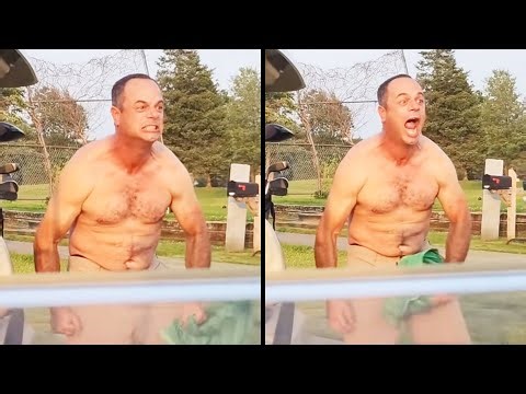 Male Karen Loses His Mind (and Shirt) on the Golf Course