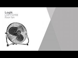 Logik L14FFGM18 14" Floor Fan - Gun Metal | Product Overview | Currys PC World