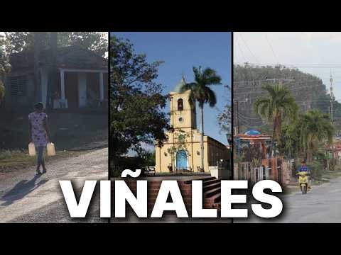 Así se ve el pueblo de Viñales en la actualidad