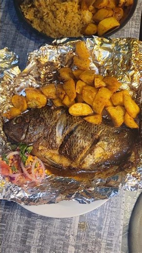 Crispy Whole Fish with Potatoes | Easy Dinner Recipe