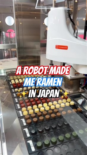 Robot Ramen Master in Japan: Customize Your Bowl!
