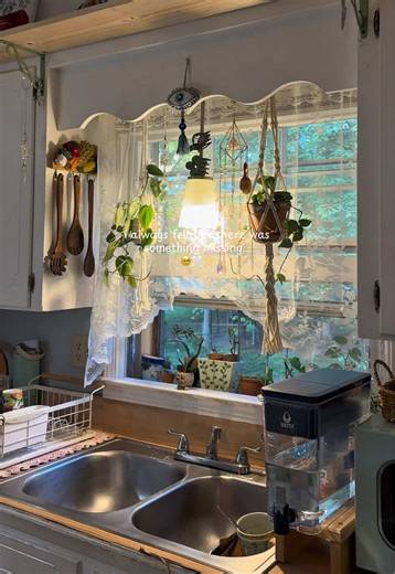 Cute Lace Kitchen Curtains Transformation