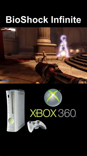 Welkin Kroford on Instagram: "Sky-high action in Columbia — fast shooting, Skyline combat, and unforgettable story moments! ⚡🌤️ #BioShockInfinite #Xbox360 #FPSGames #RetroGaming #ClassicGames #SkylineCombat #StoryDrivenGame #GamingShorts #Gameplay #GamerLife #IrrationalGames #ActionShooter #ColumbiaCity #GamingCommunity #AdventureGames"