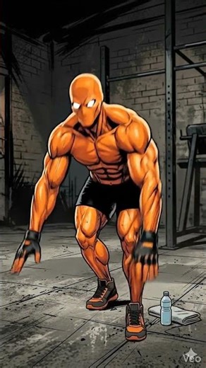 Watch This Orange Hero Do Perfect Pushups 💪