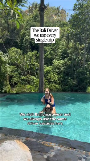One thing we always organise before a Bali trip 👇 A good driver makes everything easier. Airport pickups, day trips, school runs, early starts, late finishes… having someone reliable that you trust takes so much stress out of the trip. We’ve used the same driver every time we go to Bali, and honestly, we wouldn’t use anyone else. @balidriverputu is punctual, calm, kind, great with kids, and makes getting around feel safe and easy. If you’re travelling with family, juggling plans, or just don’t 