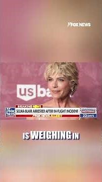 Actress Selma Blair arrested after alleged midflight incident #fox #shorts #breaking #media
