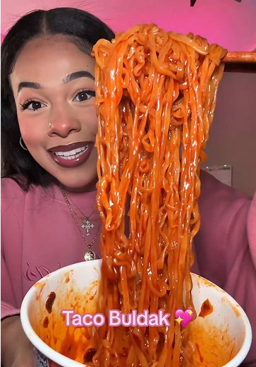 Taco Buldak: Spicy Noodle Mukbang Adventure