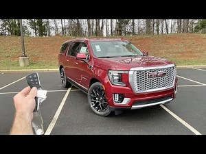 2023 GMC Yukon XL 4WD Denali: Start Up, Exhaust, Test Drive, Walkaround, POV and Review