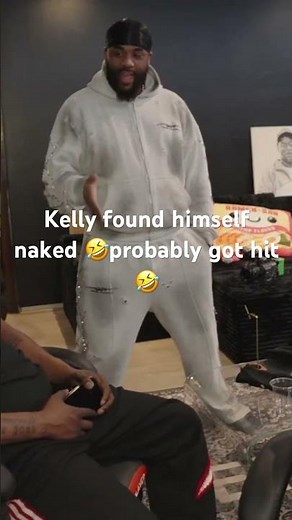 Kelly found himself naked #ddg #dub #deshaefrost