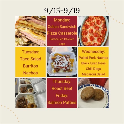 Just a small tasting of this week's menu. Items added daily on the cook's whim! | Convenient Food Mart