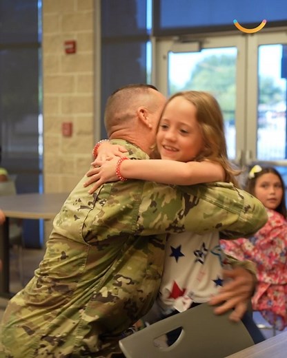 419K views · 1.6K reactions | Mia couldn’t believe her ears when she heard a familiar voice calling the instructions during a game of Simon Says  | Happily | Facebook