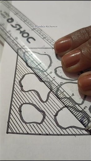 Zentangle Pattern in Square Shape #shortsfeed #shorts #ytshorts #youtubeshorts #viral #art #short