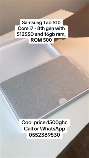 Samsung Tab S10 Core i7 with 512SSD for Sale