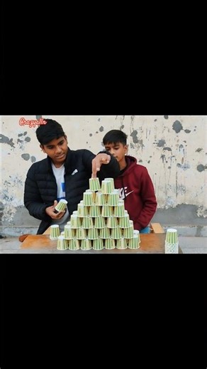 MAKING PAPER PYRAMID 🙀 #viral