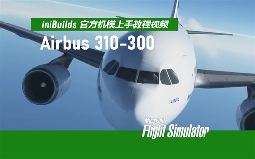 【合集A310】iniBuilds A310-300 官方机模教程系列 - 官方教程转载