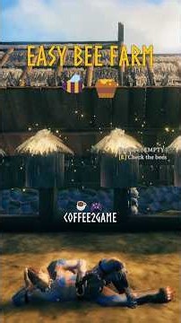 How to Make an EASY Bee Farm in Valheim 1.0 🐝🍯