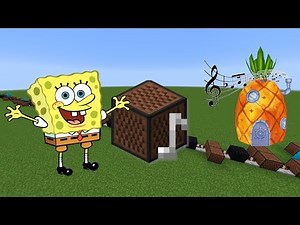 Minecraft: Spongebob - Ending Theme with Note Blocks