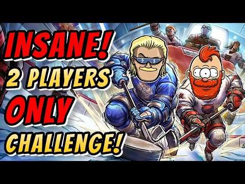 Can We Win the 2 Player ONLY Challenge!? The BEST Modern Hockey Game Is A Roguelite! | Tape To Tape