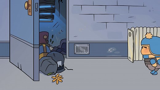 Pootis meets the BLU Soldier! (New Lil' Pootis episode on YouTube!) #tf2 #teamfortress2 #lilpootis #lilpootisseason2 #soldiertf2 #tf2memes #animation #cartoon #cute