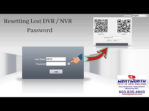 Resetting XMeye Passwords (DVR/ NVR/ IP Camera)