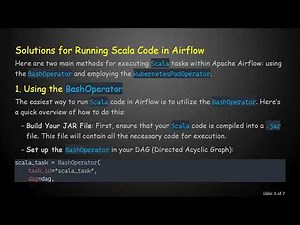 How to Run Scala Code in Airflow Using the ScalaOperator Alternative