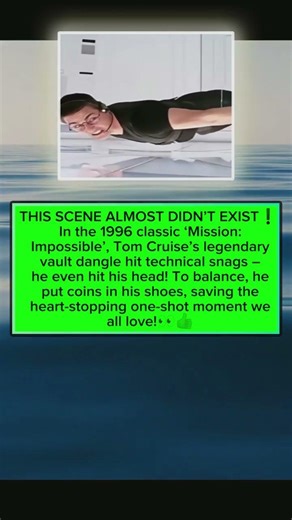 Technical Difficulties Almost Prevented the Iconic Vault Dangle in Mission Impossible 1996