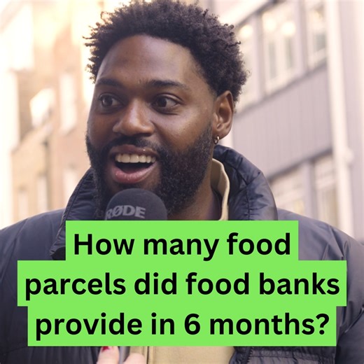 📰🎤 Can you guess how many emergency food parcels our community of food banks provided in just 6 months? People are turning to food banks because our social security system is falling short. But the UK government has the power to fix this – and we’re delivering this news straight to their door today. Can you help spread the news? Share this post 💚 | Trussell