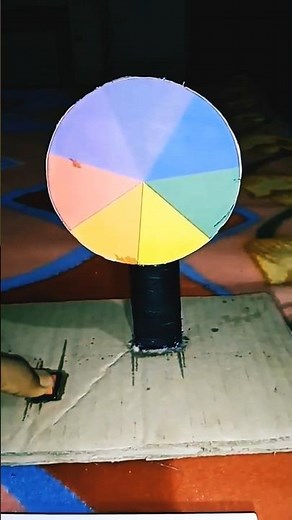 Newton's Color Wheel | Optics Class 12th