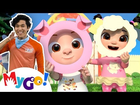 Old MacDonald | CoComelon Nursery Rhymes | Kids Songs | MyGo! Sign Language For Kids