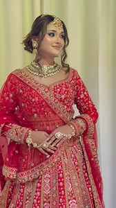 21K views · 215 reactions | Red bride❤️ . . .  You can book your schedules for live sessions, photos, videos, reels, etc.  We are also accepting pr with a very low-cost. To know the details just inbox on our page! | Preity zaman official | Facebook