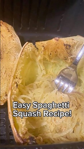 How to Cook Spaghetti Squash in the Air Fryer (Fast & Easy!)
