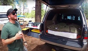 This Guy Added a Super Easy-to-Use Camper Setup to His Toyota 4Runner | The Inertia