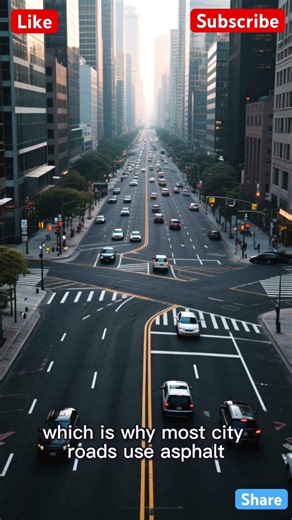 Concrete vs Asphalt Roads — Which Is Better? 🛣️😲#civilengineering #ytshorts #yt #youtubeshorts