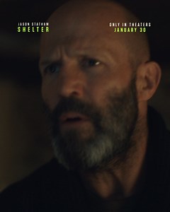 His mission. Her safety. Shelter, starring Jason Statham, is coming exclusively to theaters on January 30th. Get your tickets now! | Premiere Cinemas