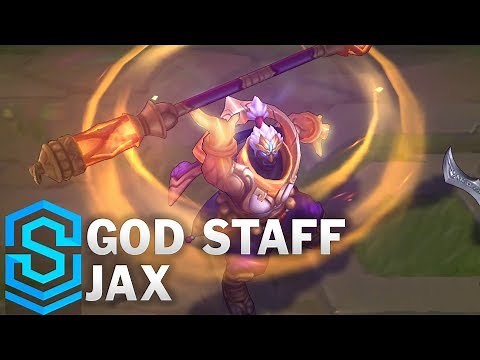 God Staff Jax Skin Spotlight - League of Legends