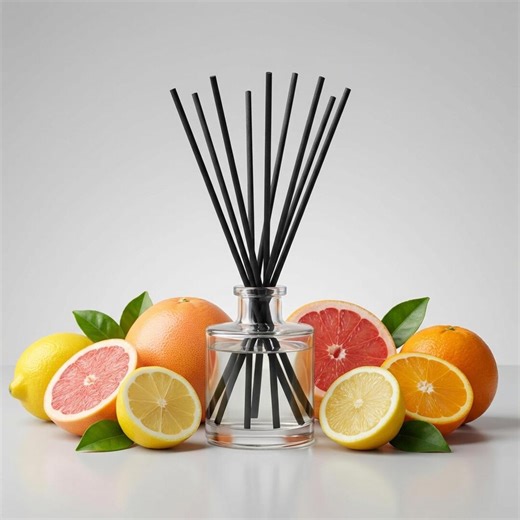 Citrus Supernova Reed Diffuser | Vegan Non Toxic Home Fragrance | Lemon Orange Grapefruit Agave - Etsy