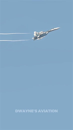 251K views · 1.8K reactions | What Happens During the Cobra Maneuver? To perform the Cobra, a pilot pulls the stick back sharply to pitch the nose up to 90 degrees or more, effectively using the whole plane as a massive airbrake. As speed drops and the plane stalls, the pilot pushes forward to level out, having forced a pursuing enemy to overshoot. #CobraManeuver #Sukhoi #AirshowStunt | Dwaynes Aviation | Facebook