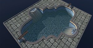 Exterior Swimming Pool | 3D Environments | Unity Asset Store