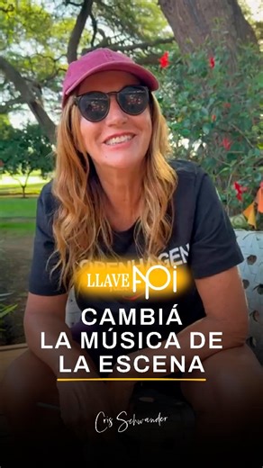 Cristina Schwander | 🎵 No siempre podés cambiar la escena. Pero sí la música con la que la vivís. Una misma reunión, el mismo conflicto o la misma conversación... | Instagram
