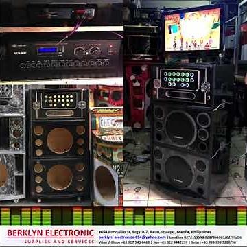 TOWER VIDEOKE 12X2 | SEMI PREMIUM SETUP | PLATINUM REYNA SE | JOSON MOON | GENERIC SPEAKERS | LED 24