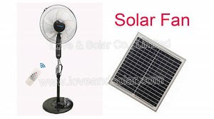 122K views · 1.2K reactions | Solar Fan With Built-in Battery Can Work Outdoor Without Cable Can Be Charged by Solar and AC Adaptor 10 Level Fan wind Adjustable Timer Control from 1-8 hrs With 5V USB Port to Charge Cell Phone Remote Control and Button Control | Love & Solar Co., Limited | Facebook