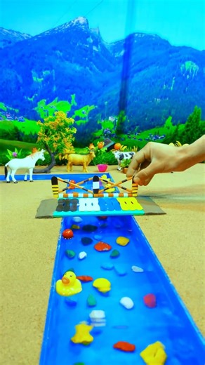 Building a Mini Bridge Over Water for a Mini Mazda