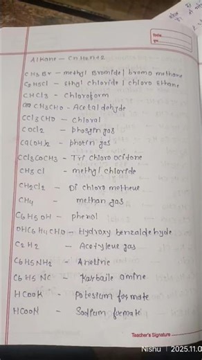 12th science 🔭 chemistry organic formula #education #chemistry #12thclass