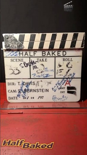Half Baked (1998) Original Production Clapperboard