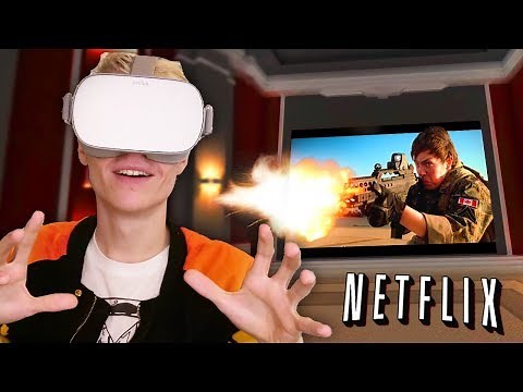 WATCH MOVIES, PLAY GAMES AND BROWSE THE INTERNET IN VR! | Virtual Desktop (Oculus Go Gameplay)