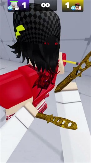 20 WIN STREAK 🔥 | 1v1 Knife Only vs a YouTuber ‪@Sarkblox‬ 🔪 | Roblox Rivals