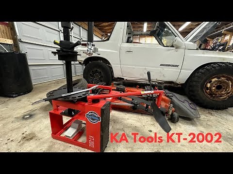 I bought the Cheapest Tire Machine ever! KA Tools KT-2002 review